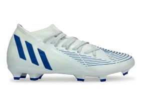 adidas Men's Predator Edge.3 FG White/Hi-Res Blue