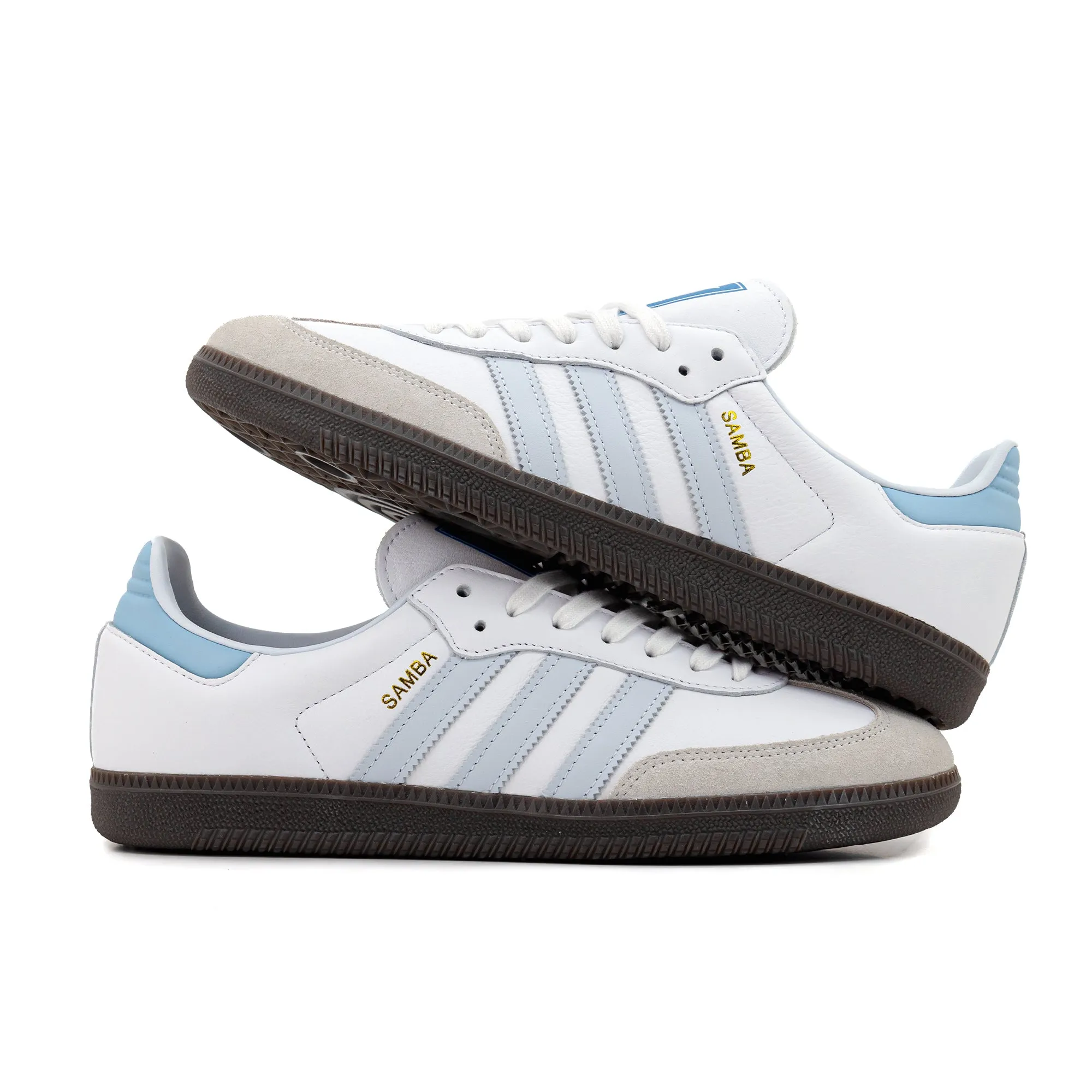 adidas Samba OG White & Blue ID2055