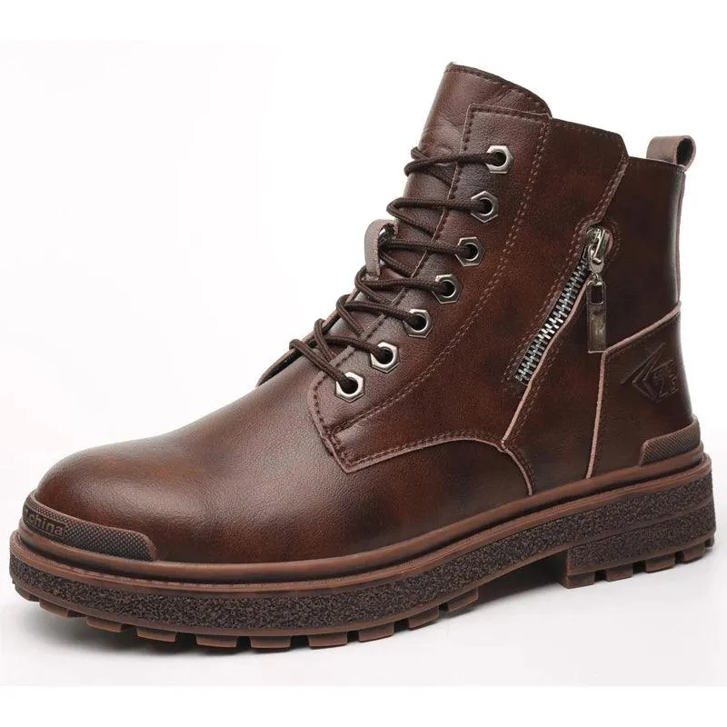 CS8843 Men's Casual Shoes: Safety Ankle Boots for Work