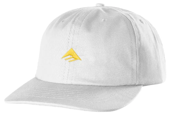 EMERICA - MICRO TRIANGLE HAT - WHITE