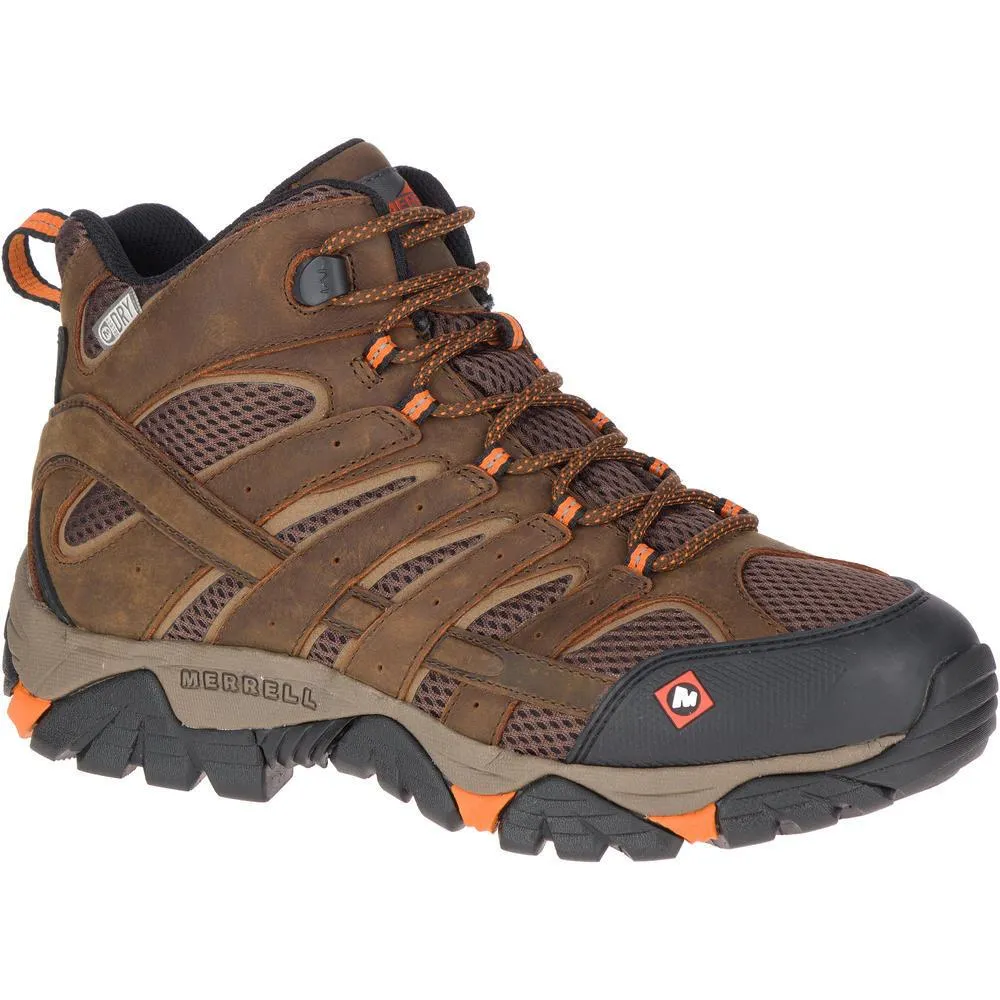 Moab Vertex Mid Men's Work Boots Wp Sr Clay