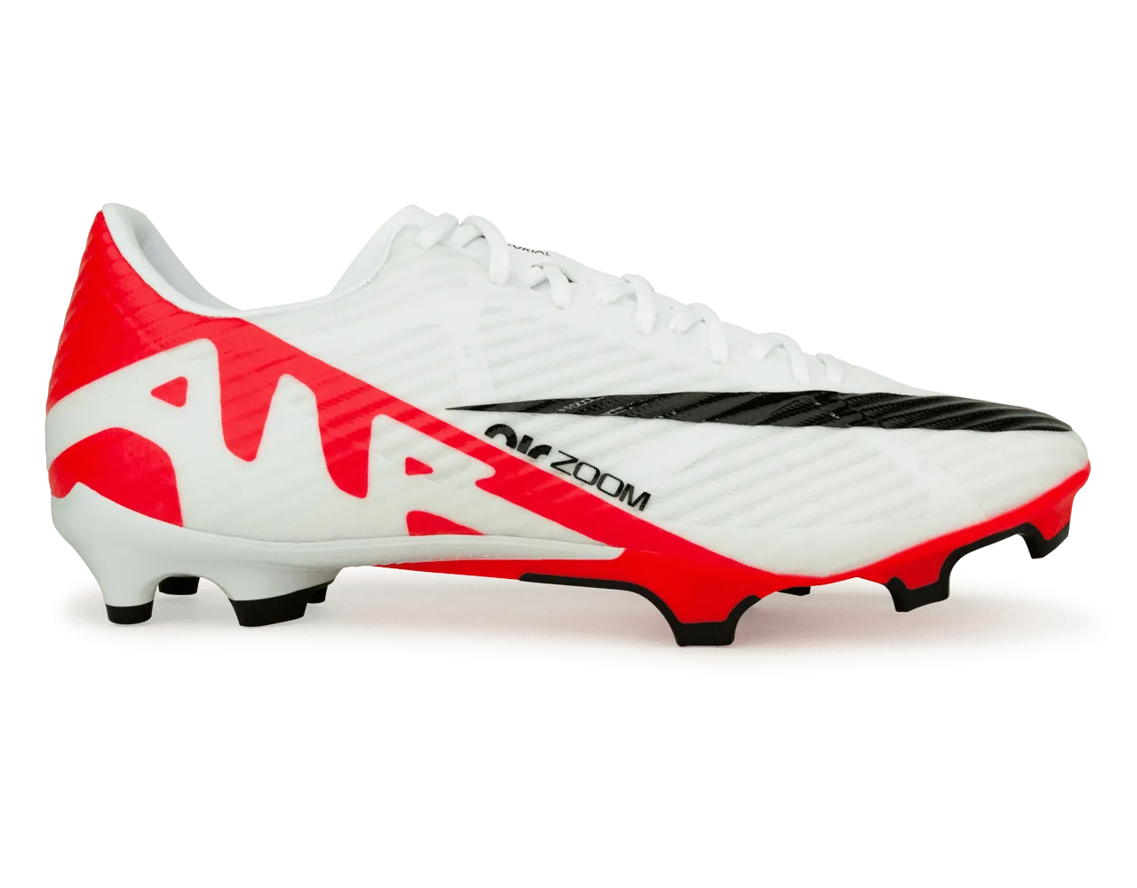 Nike Men's Zoom Mercurial Vapor 15 Academy FG/MG White/Red