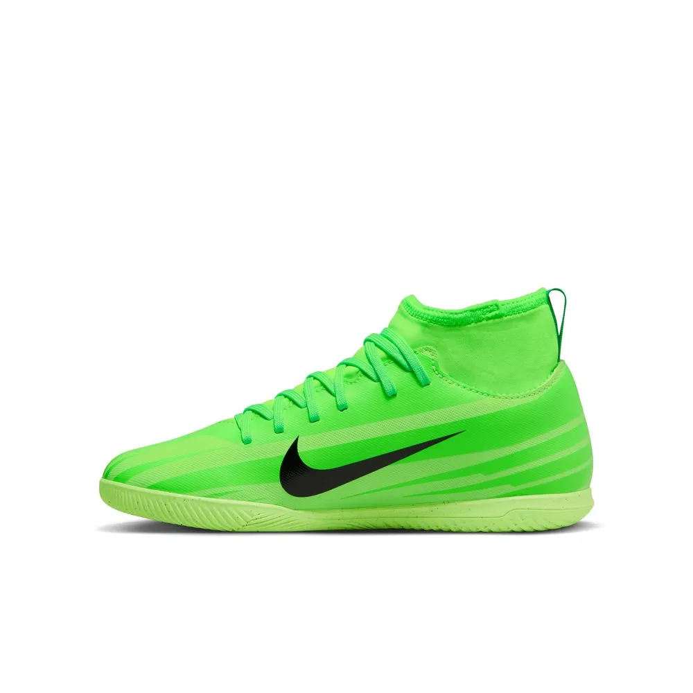 Nike Mercurial Superfly 9 Club Dream Speed Jnr IC Indoor Football Shoes (Green Strike/Black)