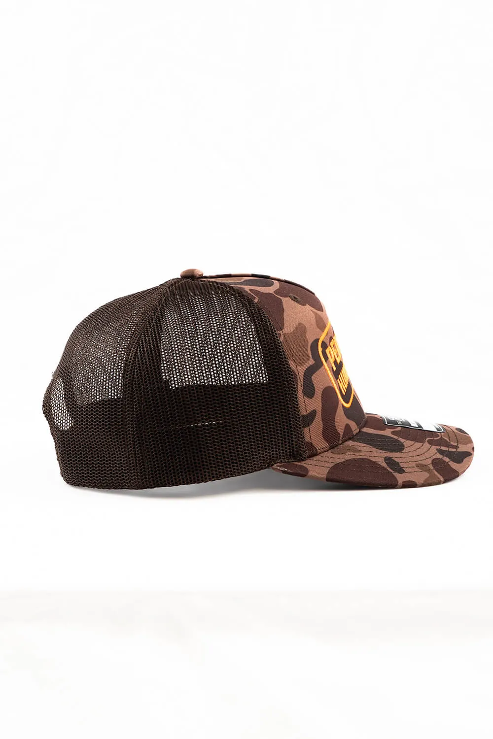 Pedo Hunting Club - Duck Camo 5-Panel Richardson Trucker Hat