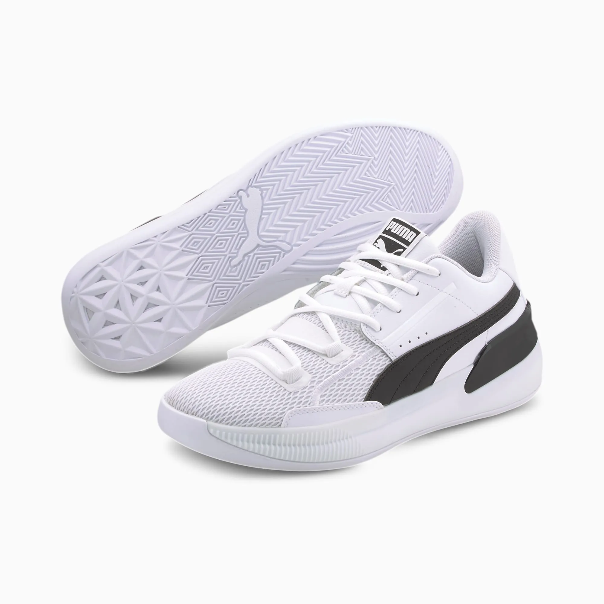 PUMA Clyde Hardwood Team Basketball Shoes