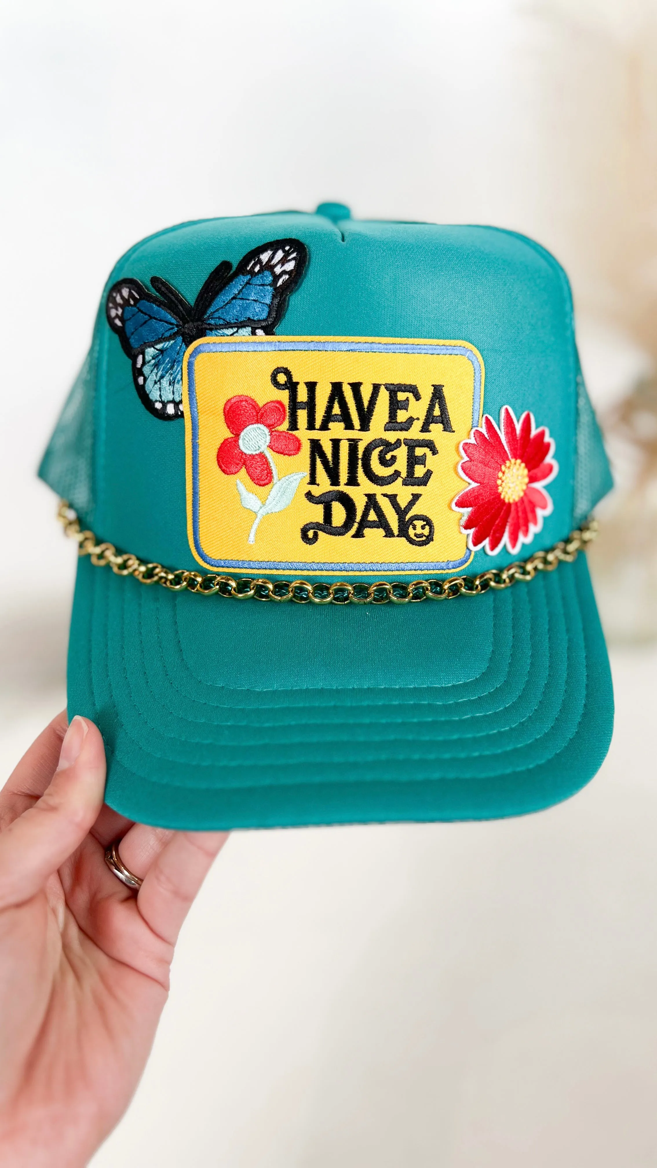 The Have A Nice Day Trucker Hat