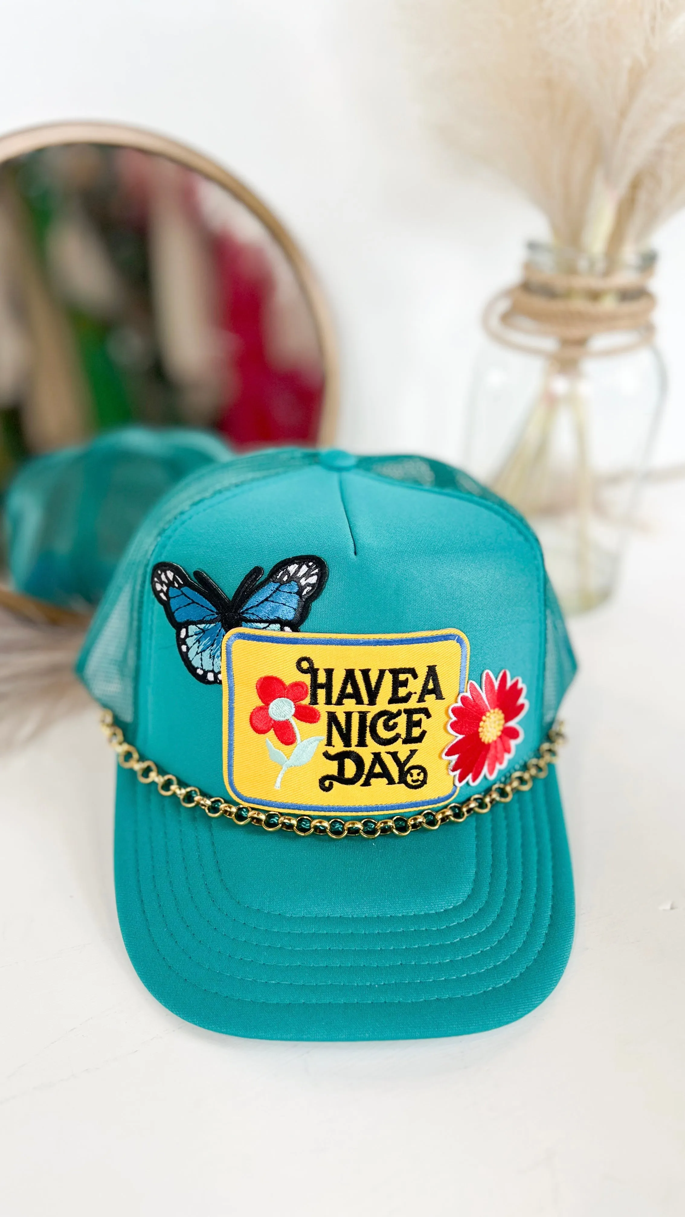 The Have A Nice Day Trucker Hat