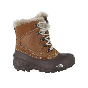 Sure! Here’s an optimized title for the e-commerce product:

**The North Face Kids Shellista Extreme Waterproof Winter Boots - Brown, Insulated & Warm**