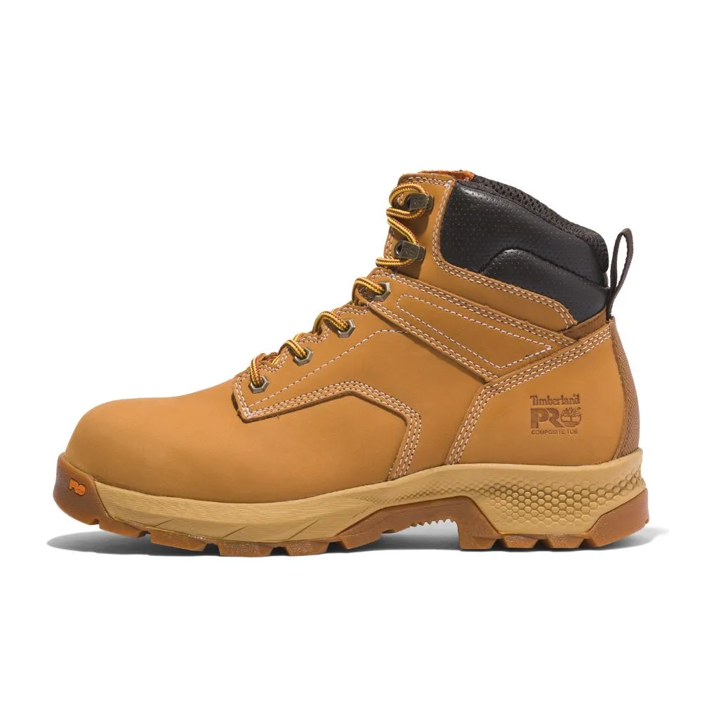 Timberland PRO Titan EV Men's 6 Waterproof Composite Toe Work Boot TB0A5X5B231 - Wheat