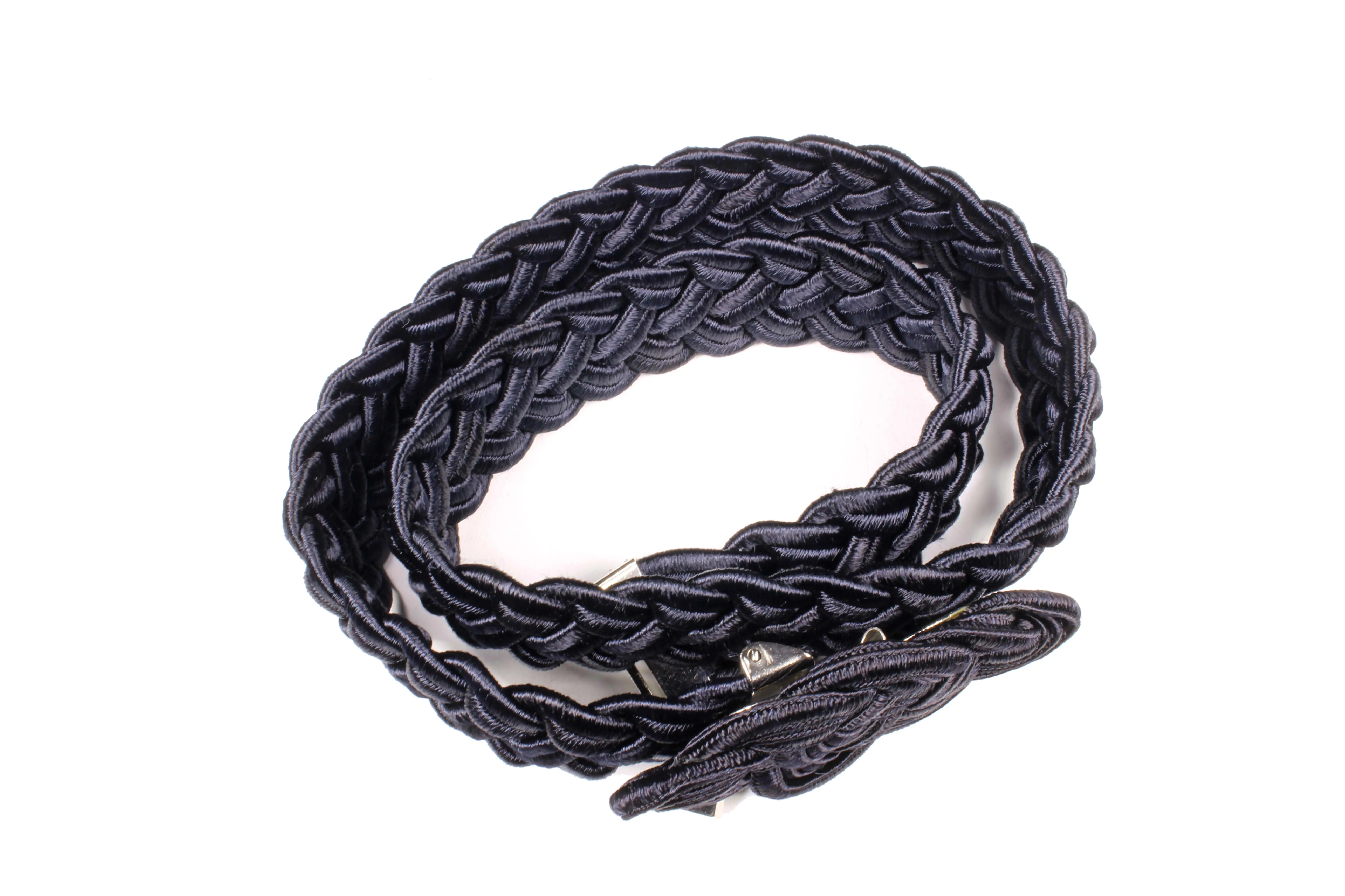 YVES SAINT LAURENT elastic passementerie belt